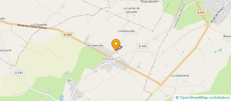 localisation de l'entreprise SCI MORLAND  MEAUTIS