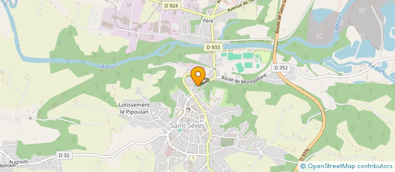 localisation de l'entreprise SCI MORLANNE à SAINT-SEVER