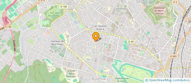 localisation de l'entreprise SCI MORLANNE à RUEIL-MALMAISON