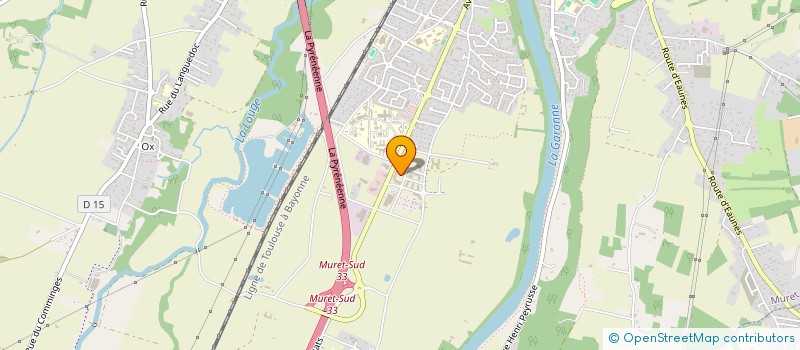 localisation de l'entreprise SCI MORLIERE ANDRIEU  MURET