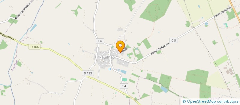 localisation de l'entreprise SCI MORLINE  PAUILHAC