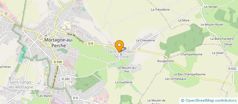 localisation de l'entreprise SCI MORLLIER à MORTAGNE-AU-PERCHE