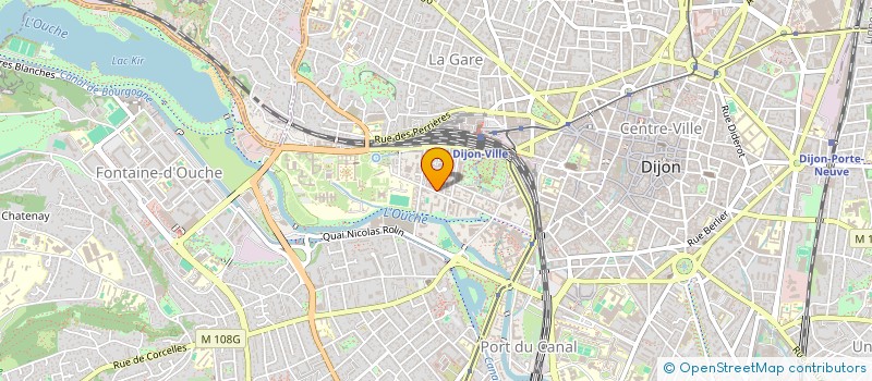 localisation de l'entreprise SCI MORLON-CALINAUD à DIJON