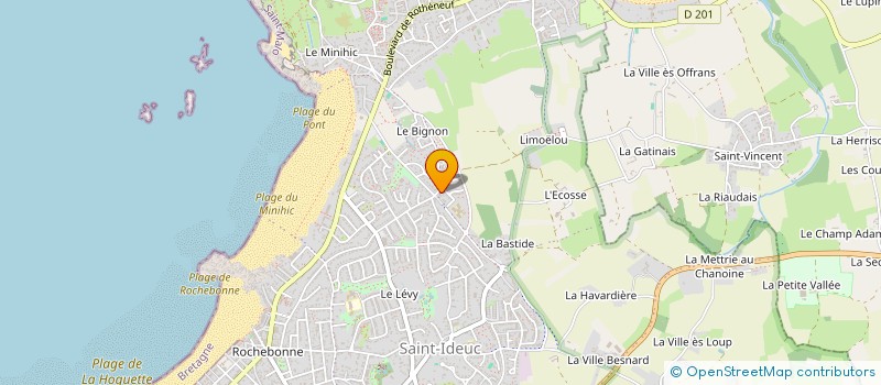 localisation de l'entreprise SCI MORMAJUPI  SAINT-MALO