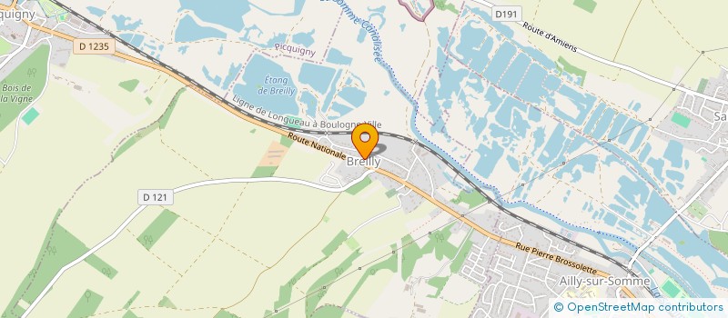 localisation de l'entreprise SCI MORMAREST  BREILLY