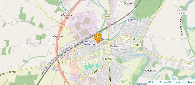localisation de l'entreprise SCI MORNAC à CONDAC