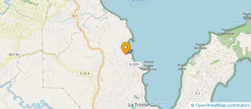 localisation de l'entreprise SCI MORNE LA CROIX à TRINITE