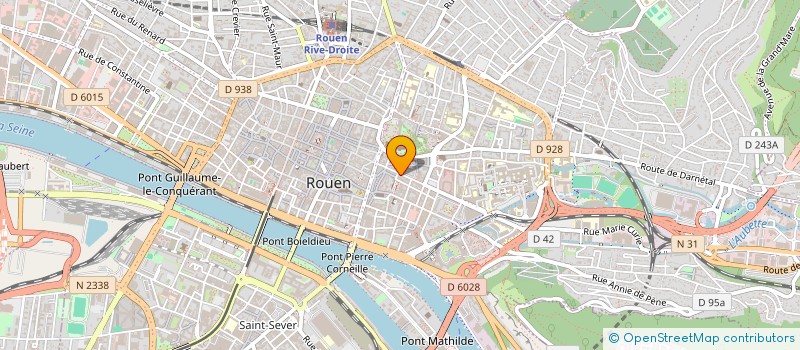 localisation de l'entreprise SCI MORNE ROUGE 4 à ROUEN