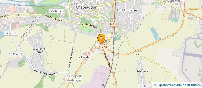 localisation de l'entreprise SCI MORNIROLI à CHATEAUDUN