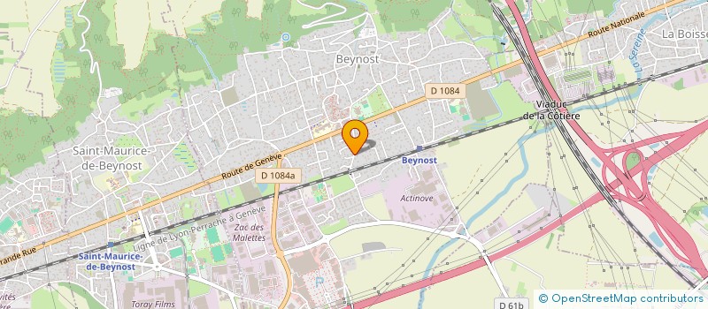 localisation de l'entreprise SCI MORO à BEYNOST