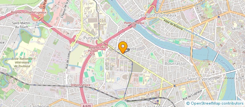 localisation de l'entreprise SCI MORO à TOULOUSE