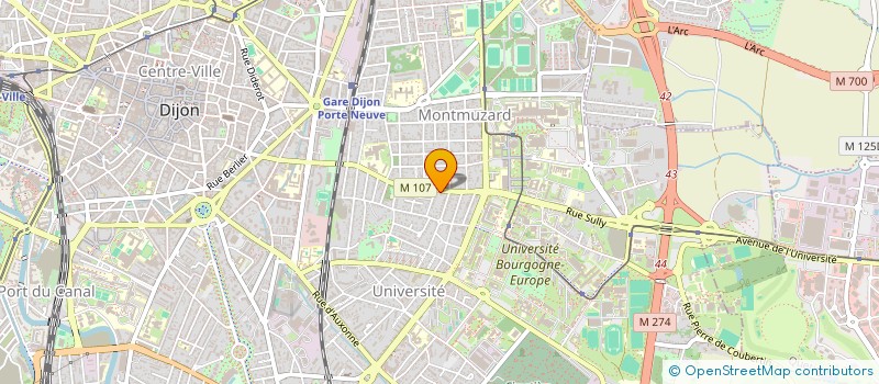 localisation de l'entreprise SCI MORO DI VENEZIA à DIJON