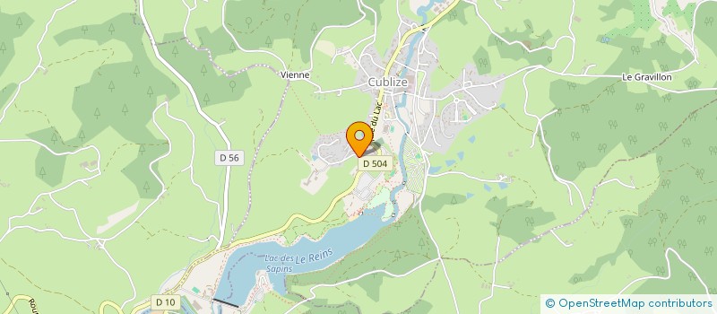 localisation de l'entreprise SCI MORON  CUBLIZE