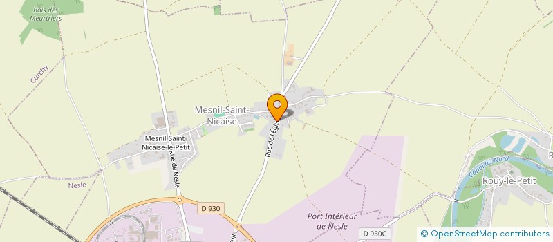 localisation de l'entreprise SCI MOROZOF  MESNIL-SAINT-NICAISE