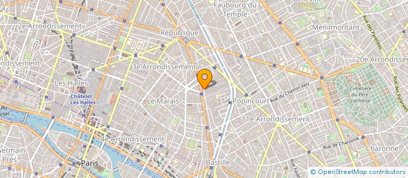 localisation de l'entreprise SCI MORSAINS 35 GR  PARIS