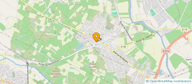 localisation de l'entreprise SCI MORSE  MARAUSSAN