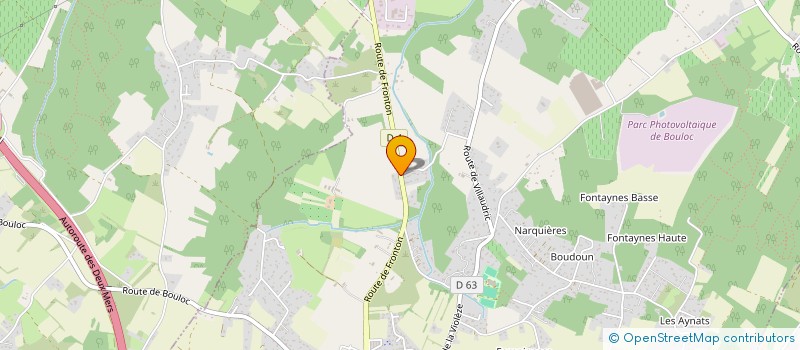 localisation de l'entreprise SCI MORSLI KARIM  BOULOC