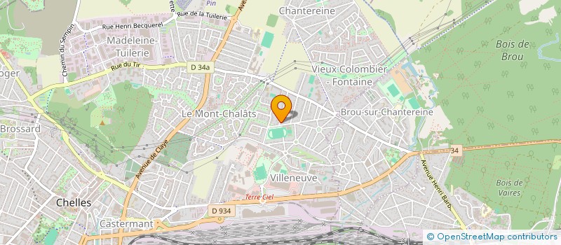 localisation de l'entreprise SCI MORSY  CHELLES