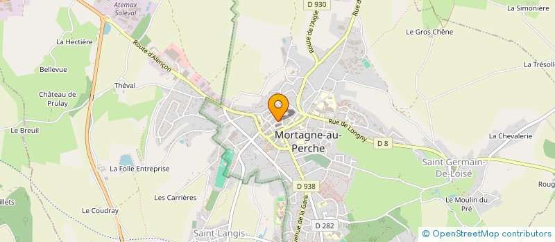 localisation de l'entreprise SCI MORTAGNE à MORTAGNE-AU-PERCHE