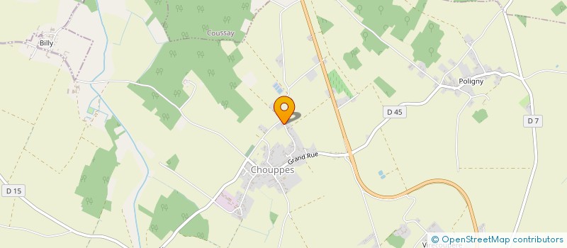 localisation de l'entreprise SCI MORTALANE à SAINT-MARTIN-LA-PALLU