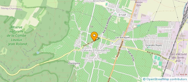 localisation de l'entreprise SCI MORTET  GEVREY-CHAMBERTIN