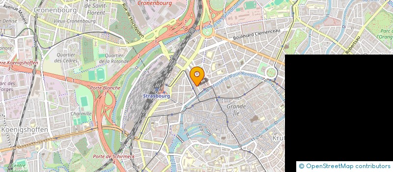 localisation de l'entreprise SCI MORTIMER  STRASBOURG