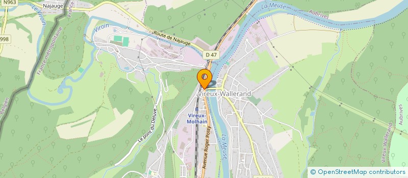 localisation de l'entreprise SCI MORTIMER  VIREUX-MOLHAIN