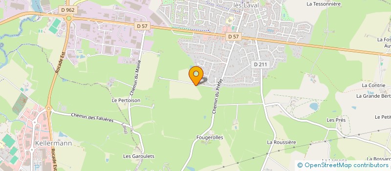 localisation de l'entreprise SCI MORTRY  BONCHAMP-LES-LAVAL