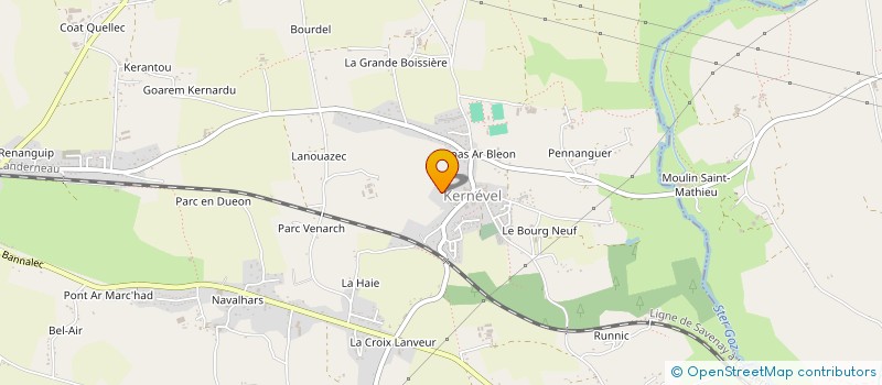 localisation de l'entreprise SCI MORVAN-ROUSSELIN  SAINT-YVI