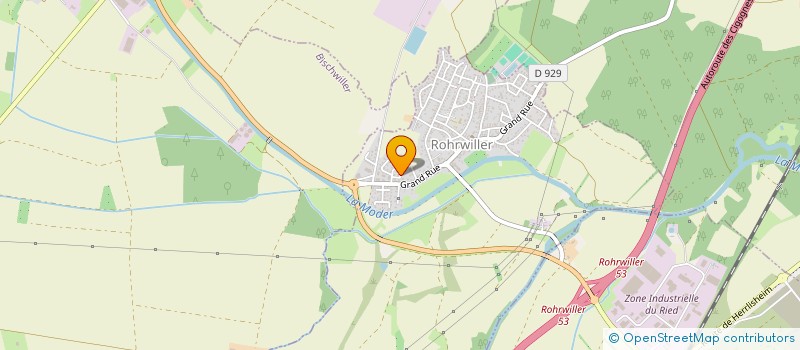 localisation de l'entreprise SCI MORWEISER  ROHRWILLER