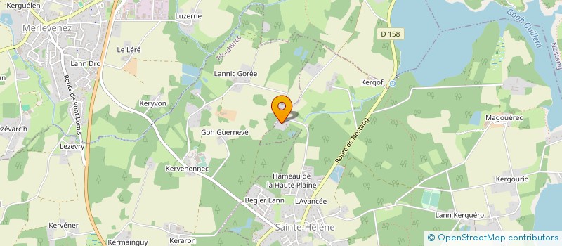 localisation de l'entreprise SCI MOSAIC NC  SAINTE-HELENE