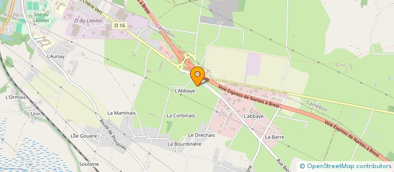 localisation de l'entreprise SCI MOSAICK  PONTCHATEAU