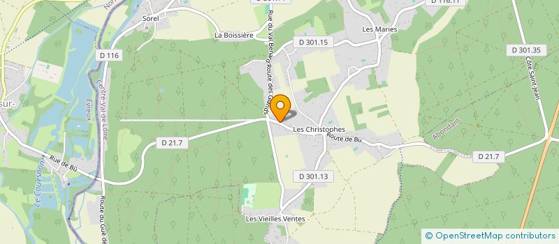 localisation de l'entreprise SCI MOSAIQUE à SOREL-MOUSSEL