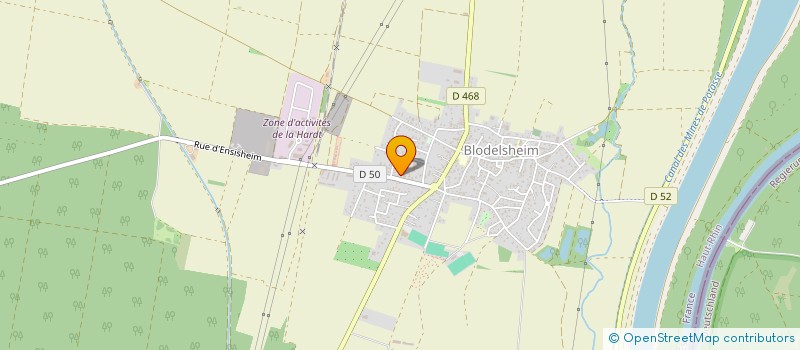 localisation de l'entreprise SCI MOSAIQUE  ROGGENHOUSE