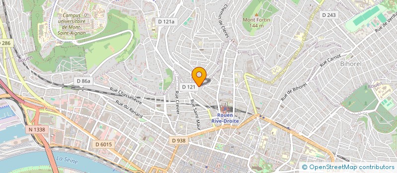 localisation de l'entreprise SCI MOSBRUCKER - MIGNEREY à ROUEN