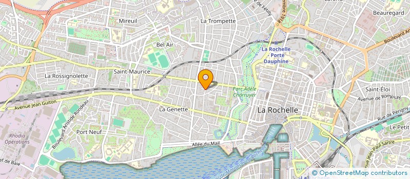 localisation de l'entreprise SCI MOSCOU 17  LA ROCHELLE