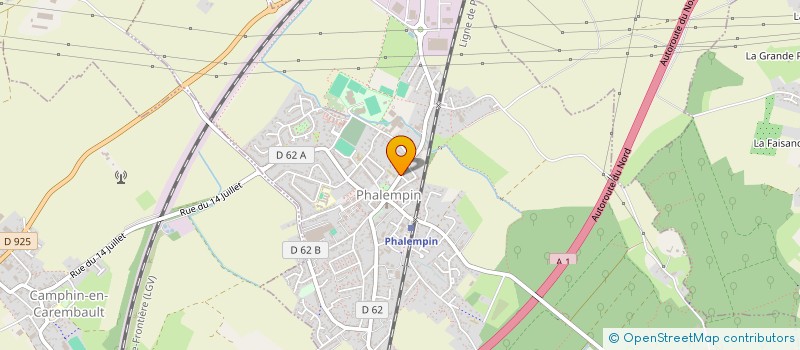 localisation de l'entreprise SCI MOSELLE ETOILE  PHALEMPIN