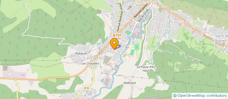 localisation de l'entreprise SCI MOSER MARINA à LAVELANET