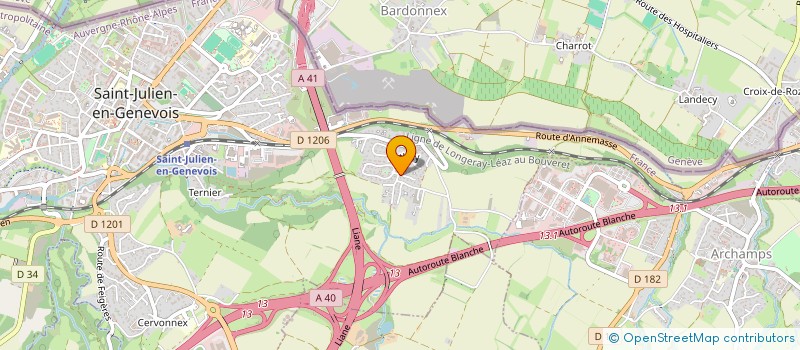 localisation de l'entreprise SCI MOSKITO  SAINT-JULIEN-EN-GENEVOIS