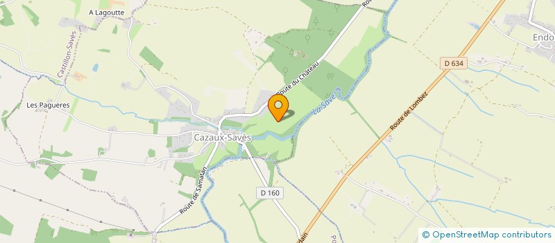 localisation de l'entreprise SCI MOSQUITO  CAZAUX-SAVES