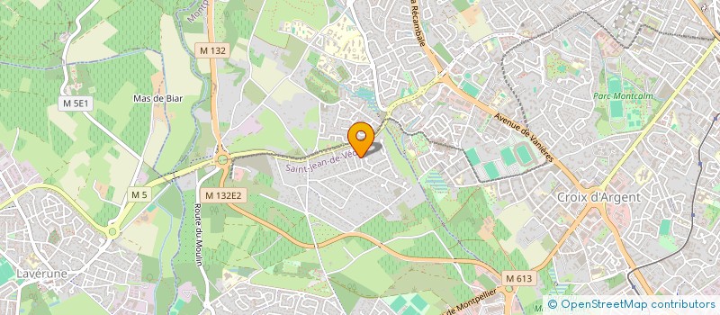 localisation de l'entreprise SCI MOSSE  SAINT-JEAN-DE-VEDAS