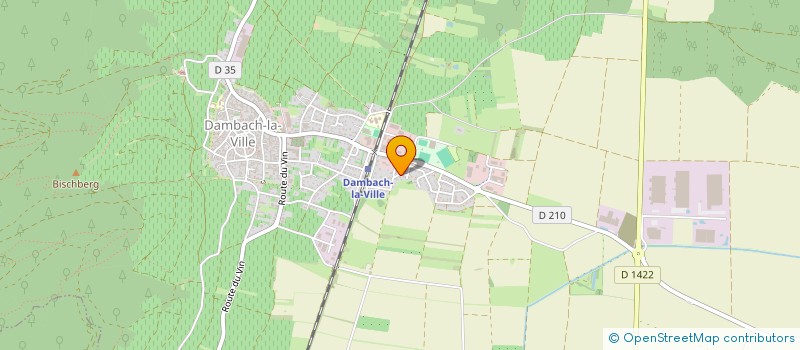 localisation de l'entreprise SCI MOSSER  DAMBACH-LA-VILLE