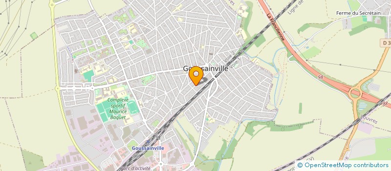 localisation de l'entreprise SCI MOSSOU à GOUSSAINVILLE