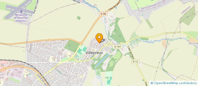 localisation de l'entreprise SCI MOSTERFORT  VILLEPREUX