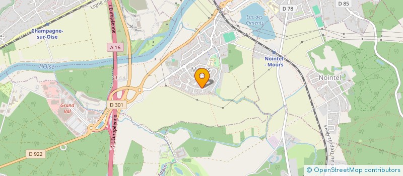 localisation de l'entreprise SCI MOSTI  MOURS