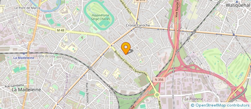 localisation de l'entreprise SCI MOTAMBLE à MARCQ-EN-BARŒUL