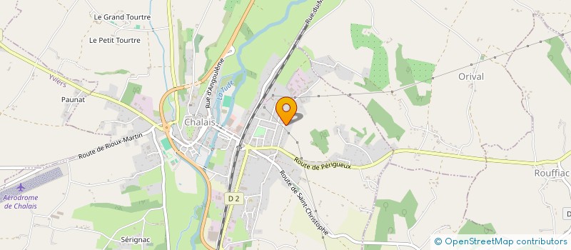 localisation de l'entreprise SCI MOTARD à CHALAIS