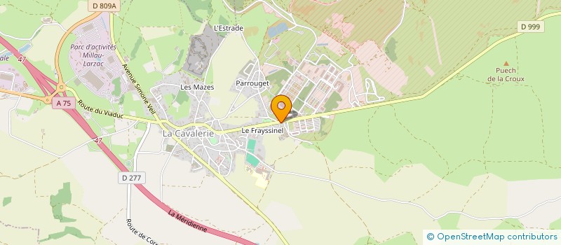 localisation de l'entreprise SCI MOTHER  LA CAVALERIE