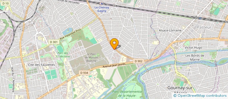 localisation de l'entreprise SCI MOTHER HOUSE à NEUILLY-SUR-MARNE