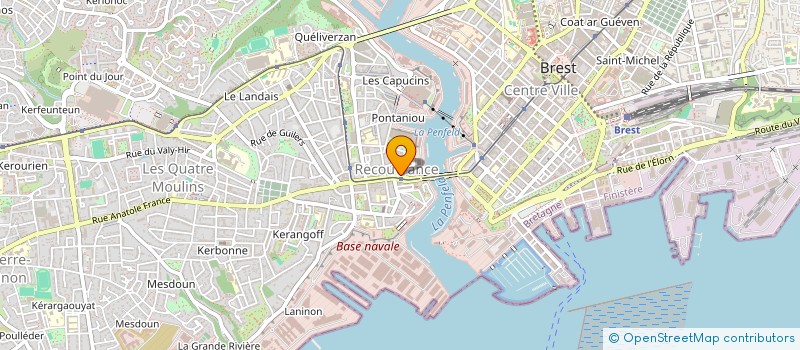 localisation de l'entreprise SCI MOTIBLUE  BREST